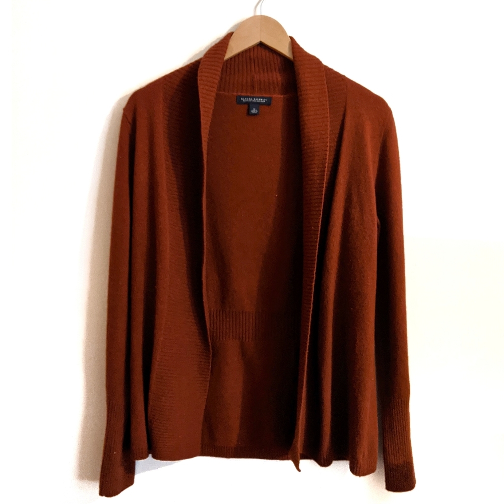 Banana Republic Open Front Cashmere blend Sweater